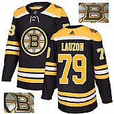 Bruins 79 Jeremy Lauzon Black With Special Glittery Logo Adidas Jersey,baseball caps,new era cap wholesale,wholesale hats